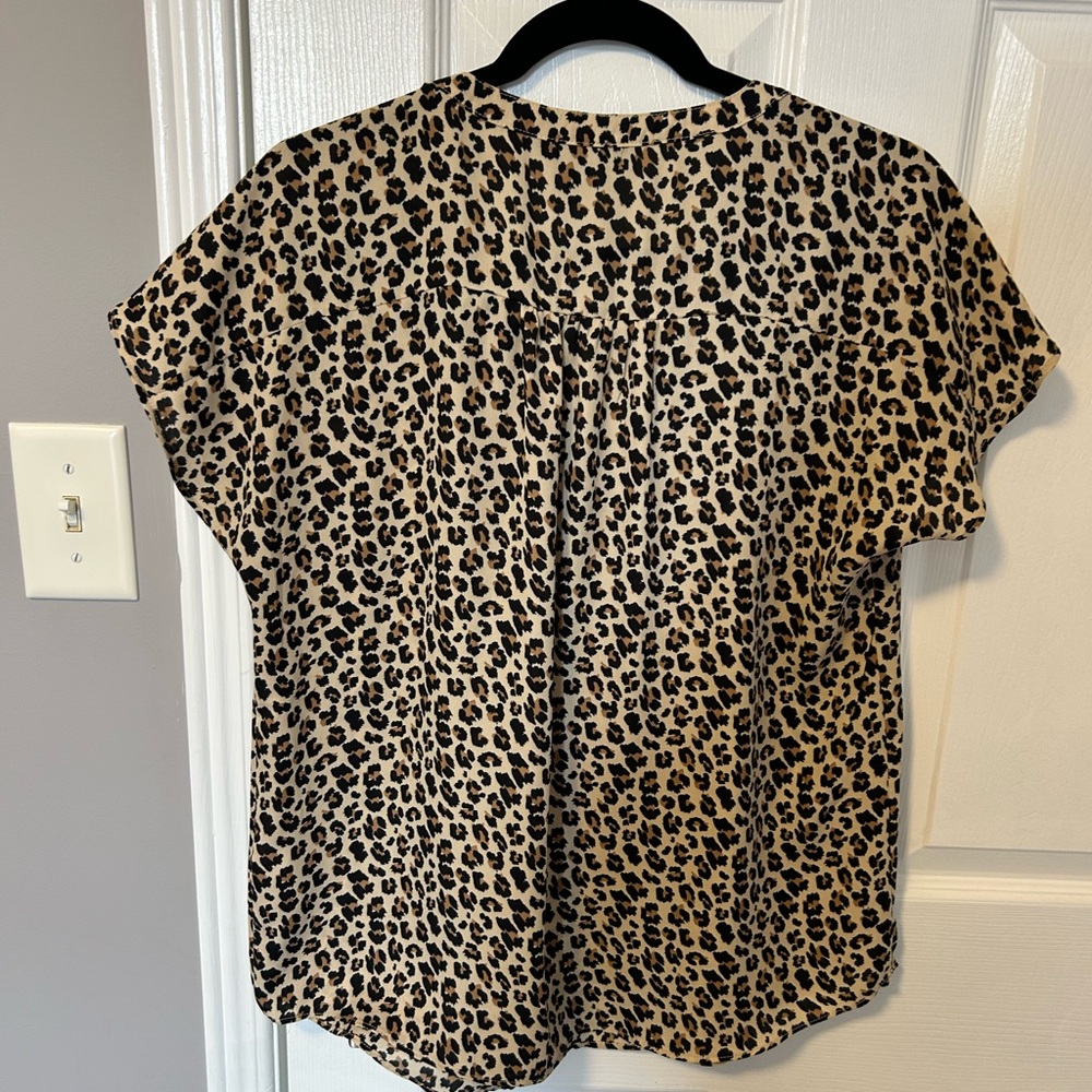 Banana Republic Animal Print Top